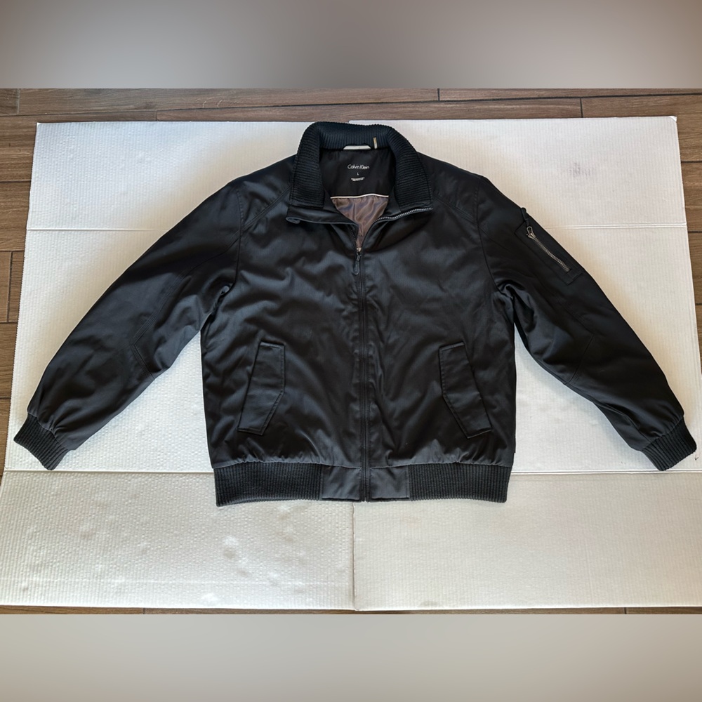 Calvin Klein mens bomber jacket
